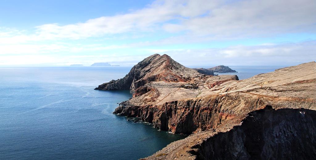 Scenic travel destination with travelers exploring